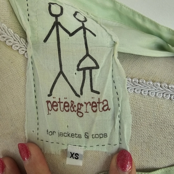 Pete & Greta by Johnny Was "Sajah" Silk Blouse - Picture 8 of 10